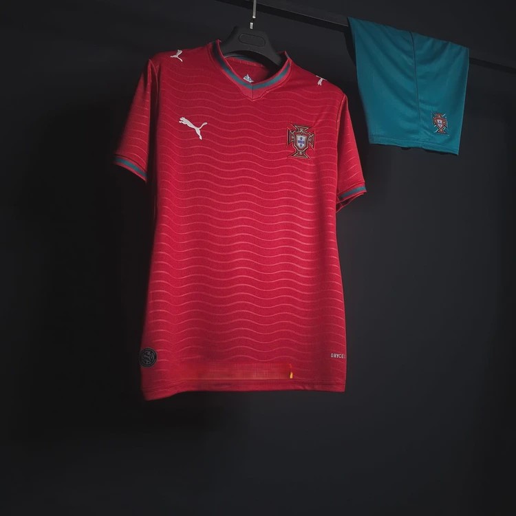 لباس اول پرتغال 2026 هواداری با شورت