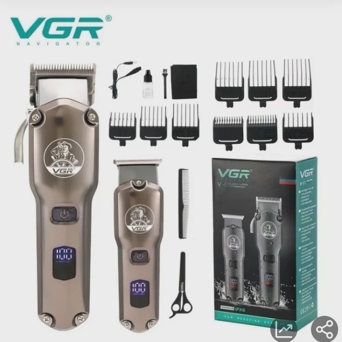 ست ماشین اصلاح وی جی آر مدل V-675