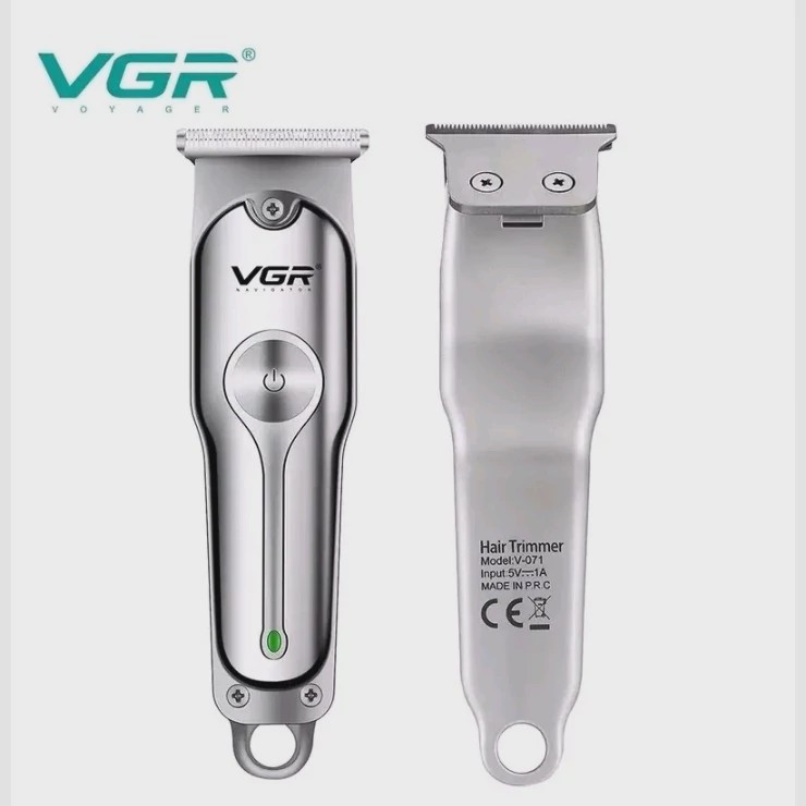 ماشین اصلاح سر و صورت VGR-071 اصلی ریش تراش خط زن و سایه زن وی جی ارvgr071 اصل