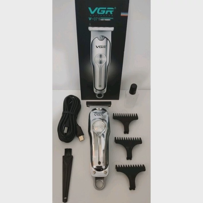 ماشین اصلاح سر و صورت VGR-071 اصلی ریش تراش خط زن و سایه زن وی جی ارvgr071 اصل