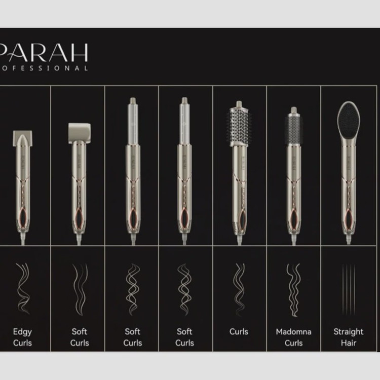 سشوار دایسون ایپارا مدل P510-G حالت دهنده 7 کاره مو سر