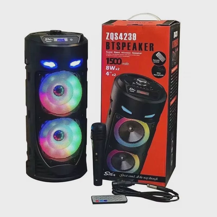 اسپیکر قابل حمل بلوتوثی(2بانده 8 اینچ) 4239